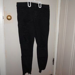 High Waisted Next Level Stretch Ripped Jeggings